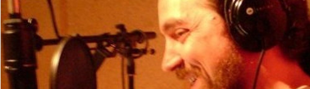 voiceover talent yasha harari in a recording session circa 2009